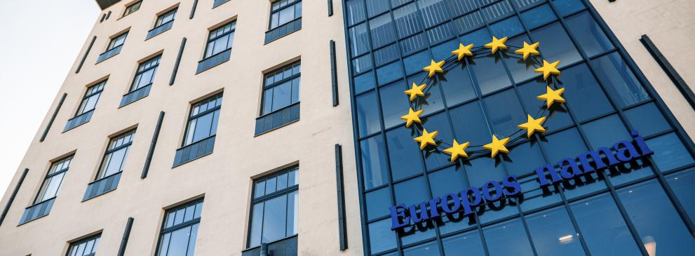 Europos namų logo