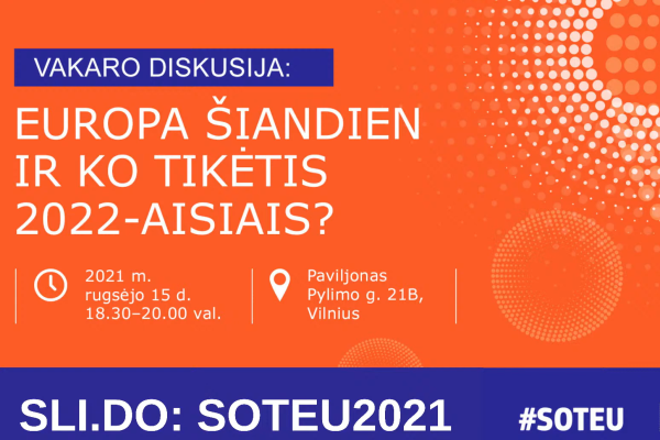 Vaizdo įrašo nuotrauka diskusijai apie ES ateitį