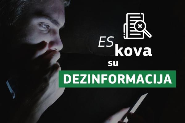 ES kova su dezinformacija